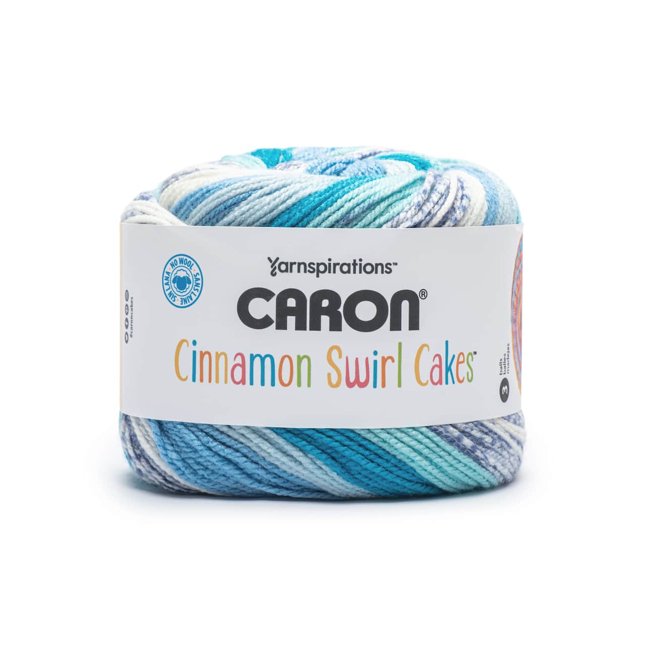 12 Pack: Caron® Cinnamon Swirl Cakes™ Yarn